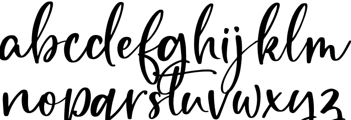 Love Betteria Script DEMO Font LOWERCASE