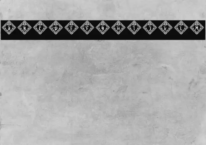 Love Box Monogram Example 2