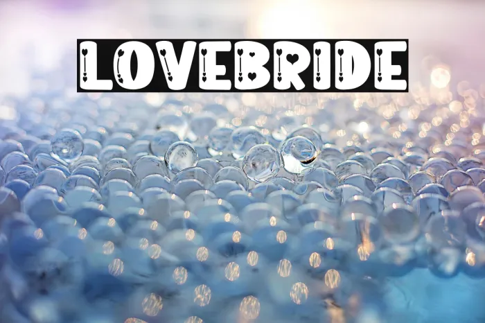 Love Bride Example 2