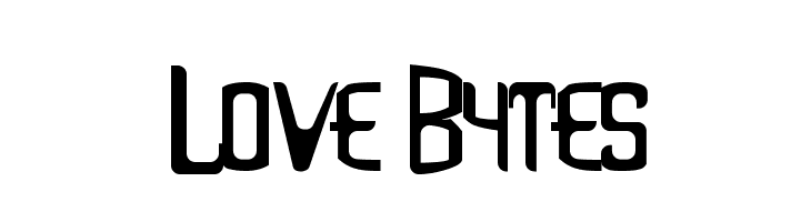 Love Bytes  नि: शुल्क फ़ॉन्ट्स डाउनलोड