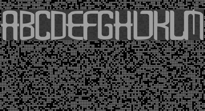 Love Bytes Font examples