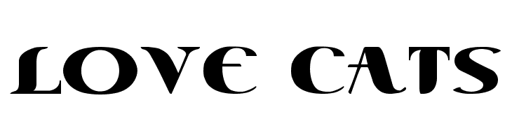 Love Cats  font caratteri gratis