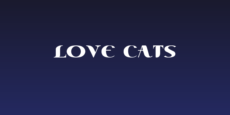 Love Cats Social Header