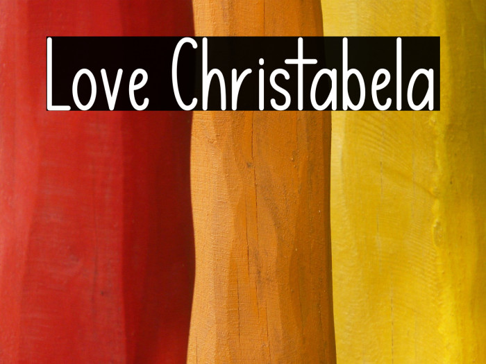 Love Christabela Example 3