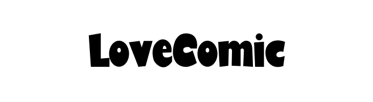 Love Comic  Free Fonts Download