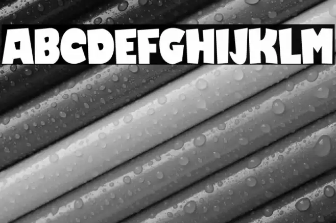 Love Comic フォント examples