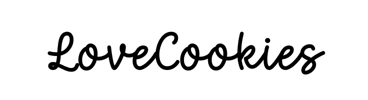 Love Cookies  les polices de caractères gratuit tlcharger