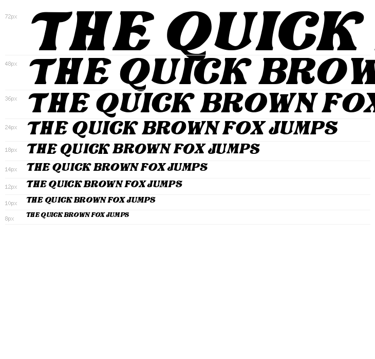 Love Craft Italic Waterfall