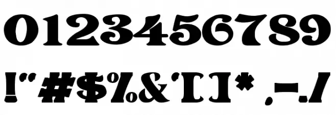 Love Craft Font OTHER CHARS