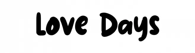 Love Days  Скачать бесплатные шрифты