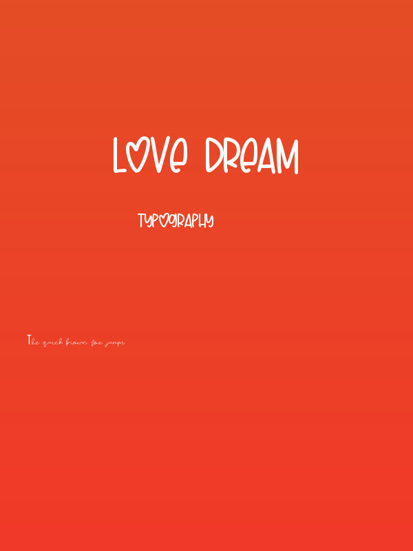 Love Dream Poster