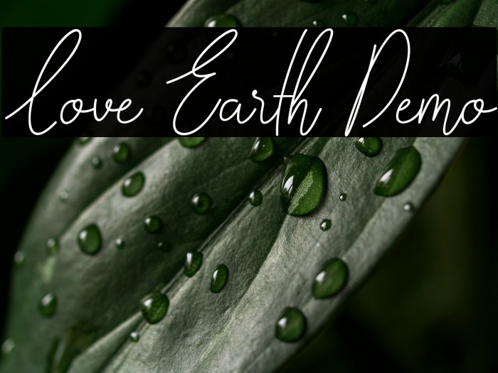 Love Earth Demo Example 3