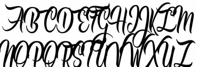 Love Empire Personal Use Regular Font Litere mari