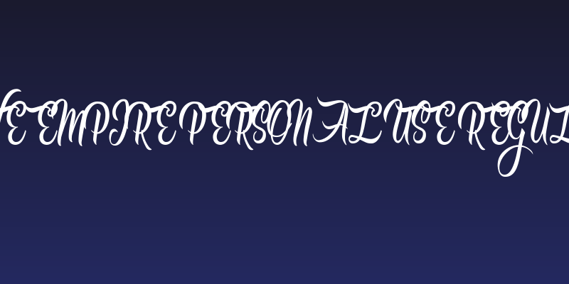 Love Empire Personal Use Regular Social Header