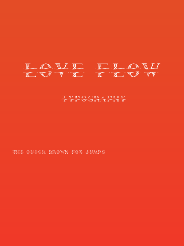Love Flow Poster