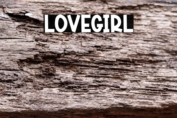 Love Girl Example 3