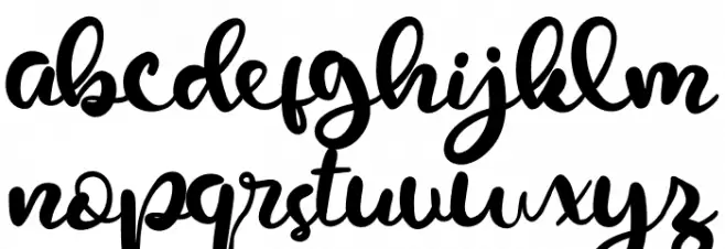 Love Grows Caratteri MINUSCOLO