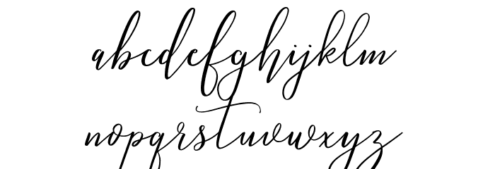 Love Hewits Font LOWERCASE