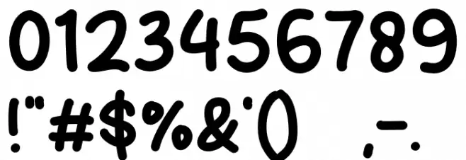 Love House Font OTHER CHARS