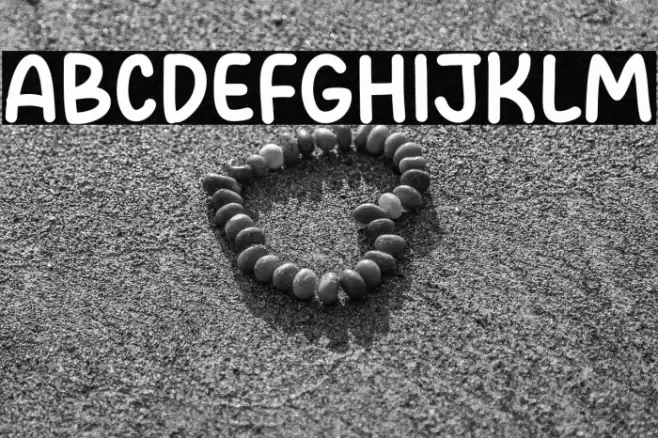 Love House Font examples