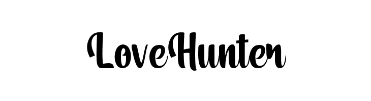 Love Hunter  免费字体下载