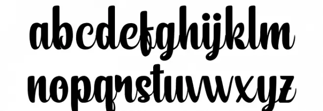 Love Hunter 字体 小写