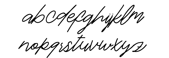 Love Hurts DEMO Regular Font LOWERCASE