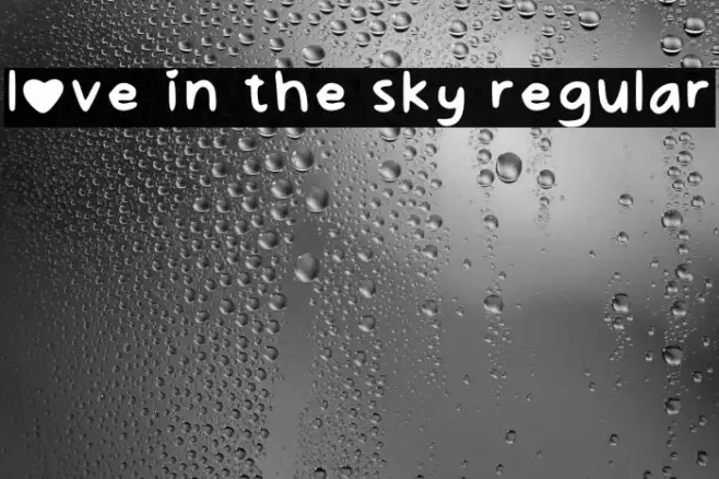 Love In The Sky Regular Example 3
