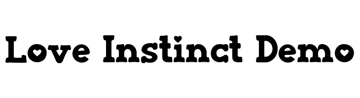Love Instinct Demo  Free Fonts Download