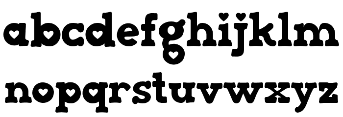 Love Instinct Demo Font LOWERCASE