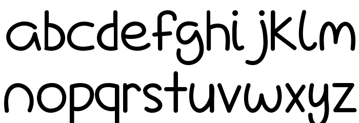 Love Is A Many Complicated Thing Font LOWERCASE
