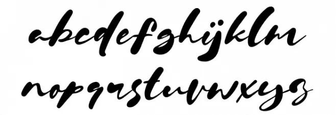 Love Is Amour Font LOWERCASE