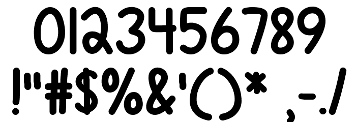 Love Is Complicated Again Bold Font OTHER CHARS