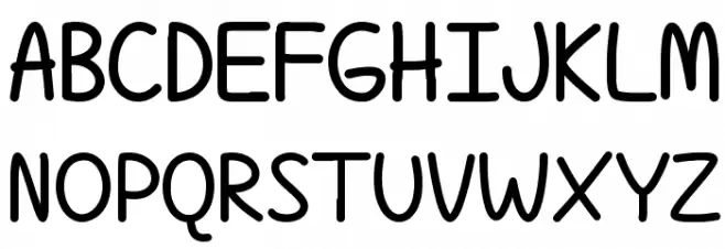 Love Is Complicated Again Bold Schriftart Groß