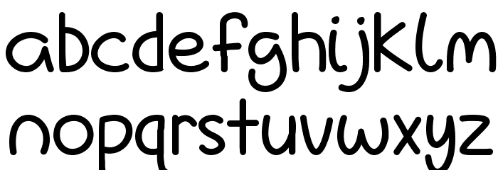 Love Is Complicated Again Bold Font LOWERCASE