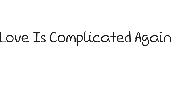 Love Is Complicated Again Logo