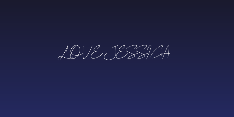 Love Jessica Social Header