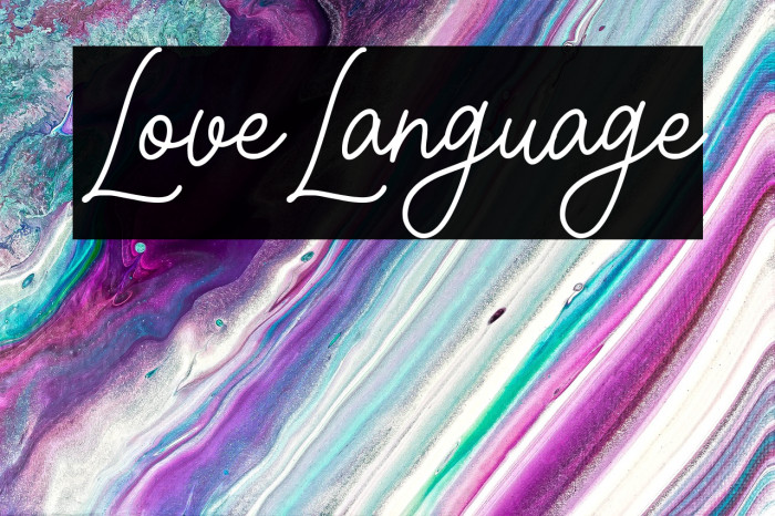 Love Language Example 2