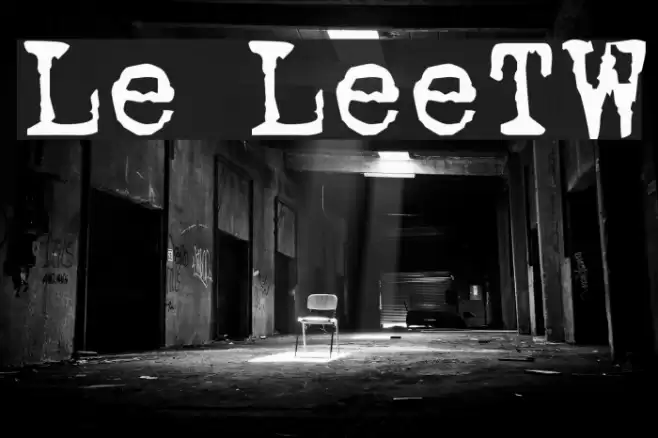 Love LetterTW Font examples