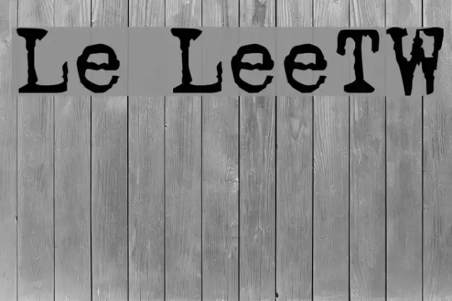 Love LetterTW Font examples