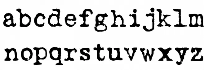 Love LetterTW Schriftart Kleinbuchstaben