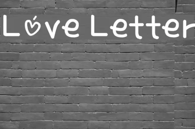 Love Letter Example 1