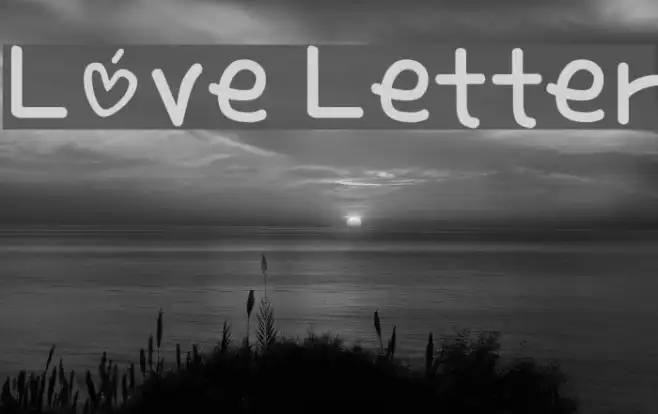 Love Letter Example 2
