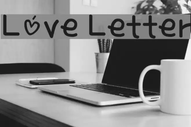 Love Letter Example 3