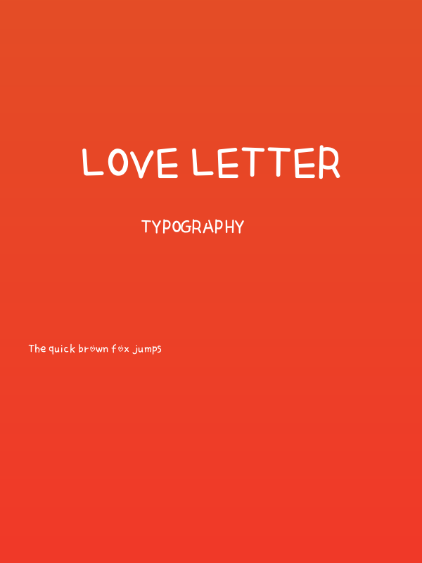 Love Letter Poster
