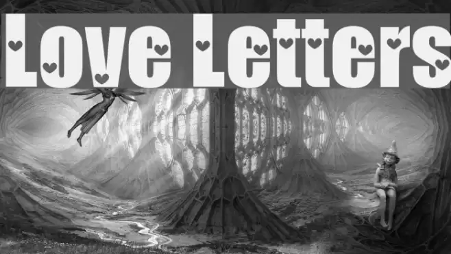 Love Letters Font examples