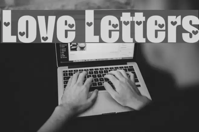 Love Letters Font examples