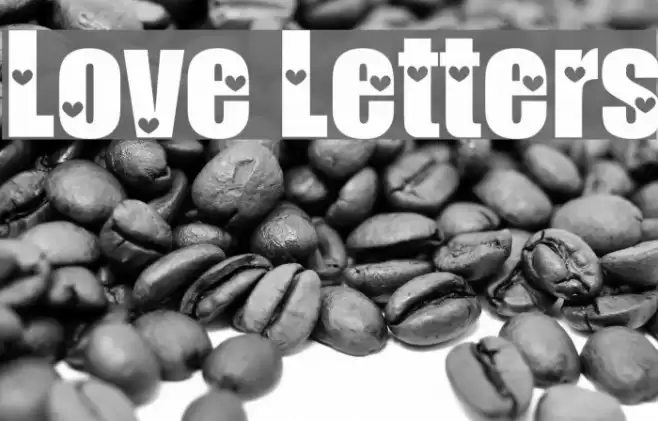 Love Letters Font examples