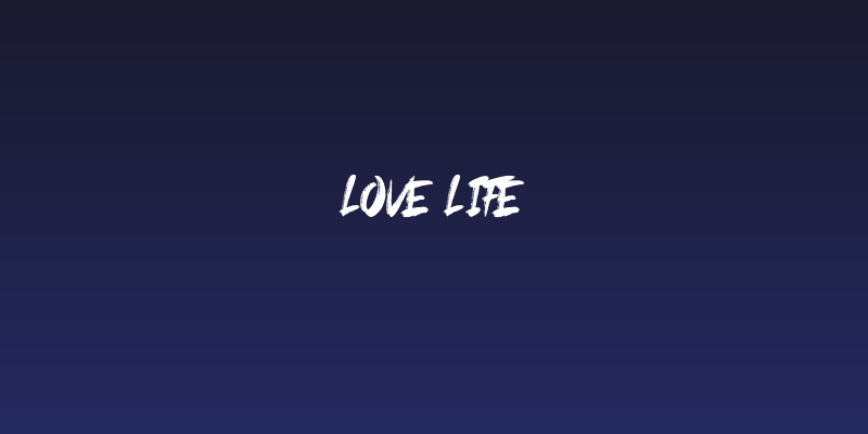 Love Life Social Header