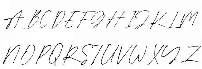 Love Limits DEMO Font UPPERCASE